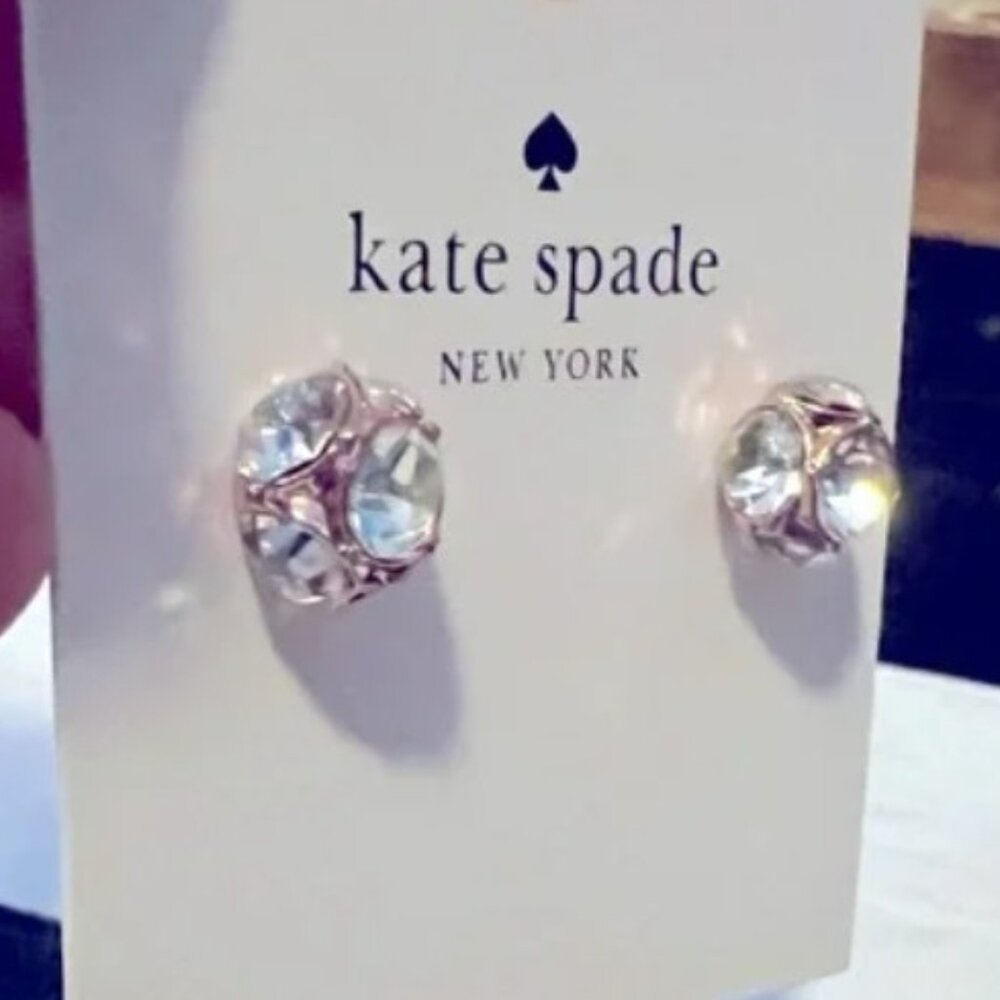 BUYERS APPRECIATION 6/16 Kate Spade Lady Marmalade Earrings Multiple Gems - Picture 4 of 7
